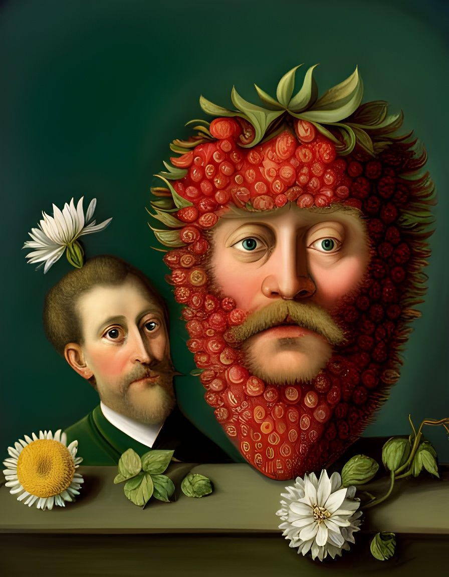 Strawberry Head Actors in 16th Century Style