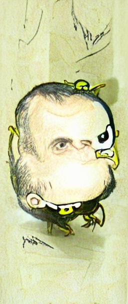 Chibi Figure in Gustave Dore Style