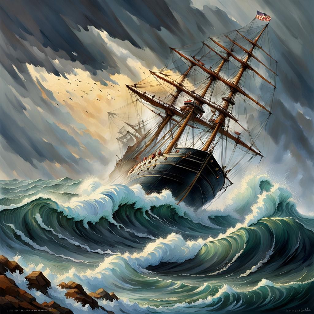 Voyage en mer...
