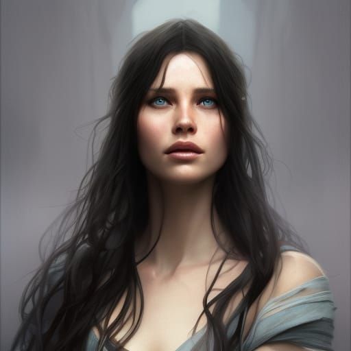 Arwen Portrait in Hyperdetailed Digital Art Style