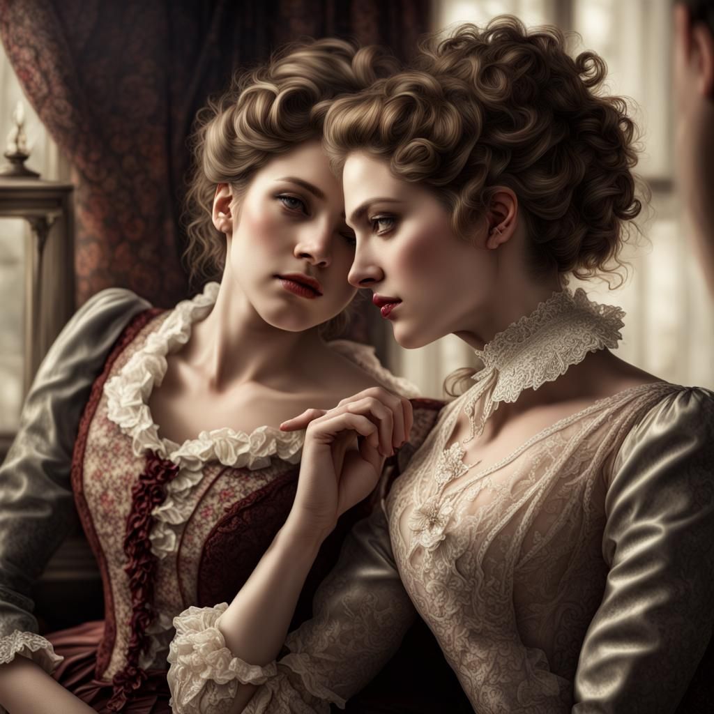 Victorian Era Sapphic Romance: Elegant Intimacy
