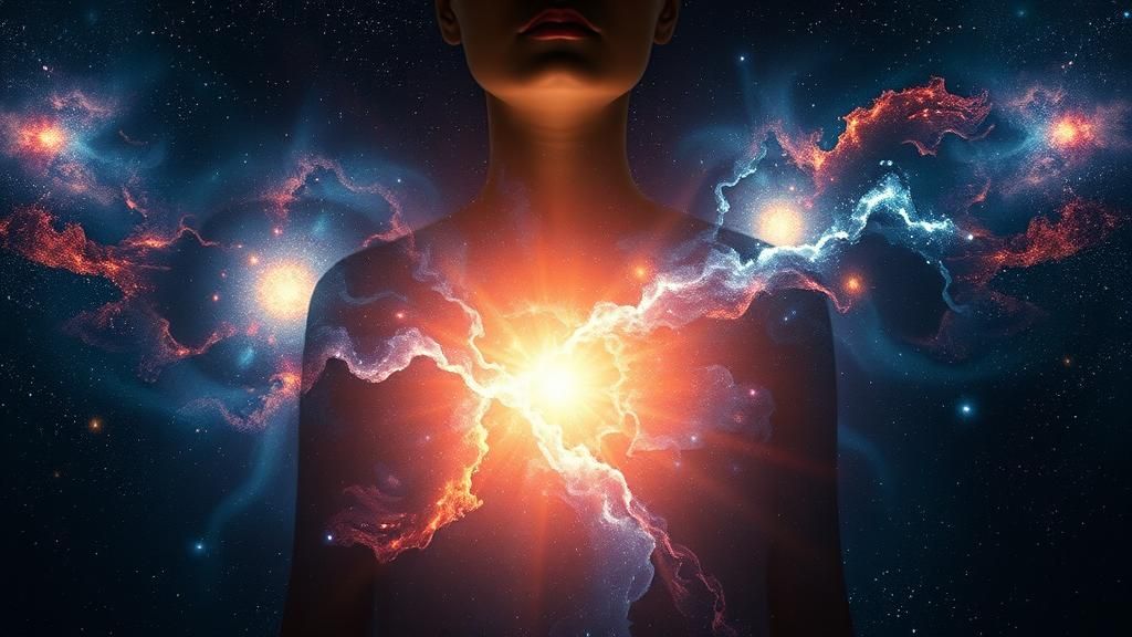 The universe is expanded in our soul, much like the energy o...