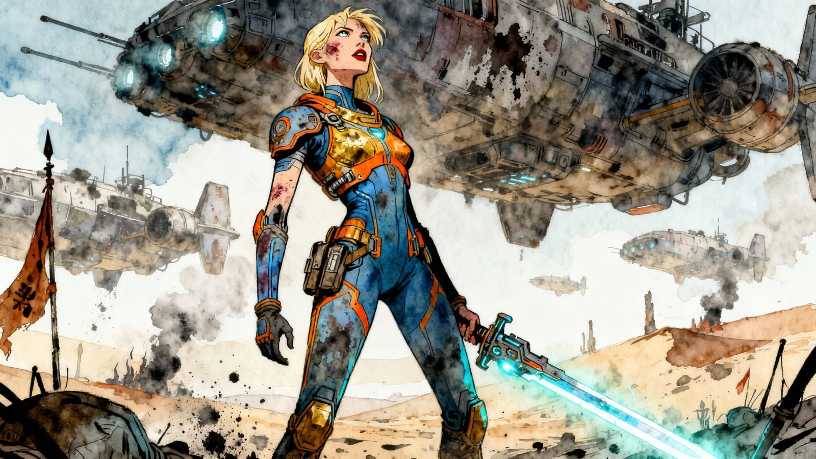 reinforcements at last