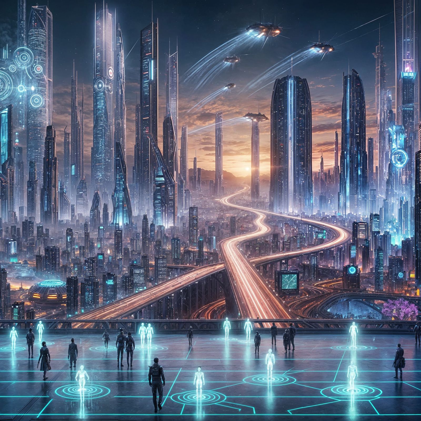 Create an image description that describes a visually stunni...