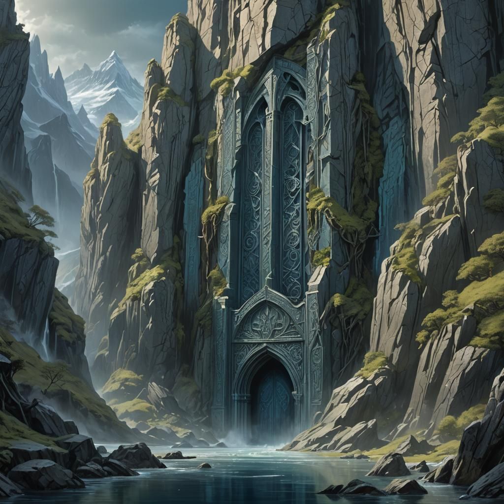Doors of Durin: Magical Concept Art