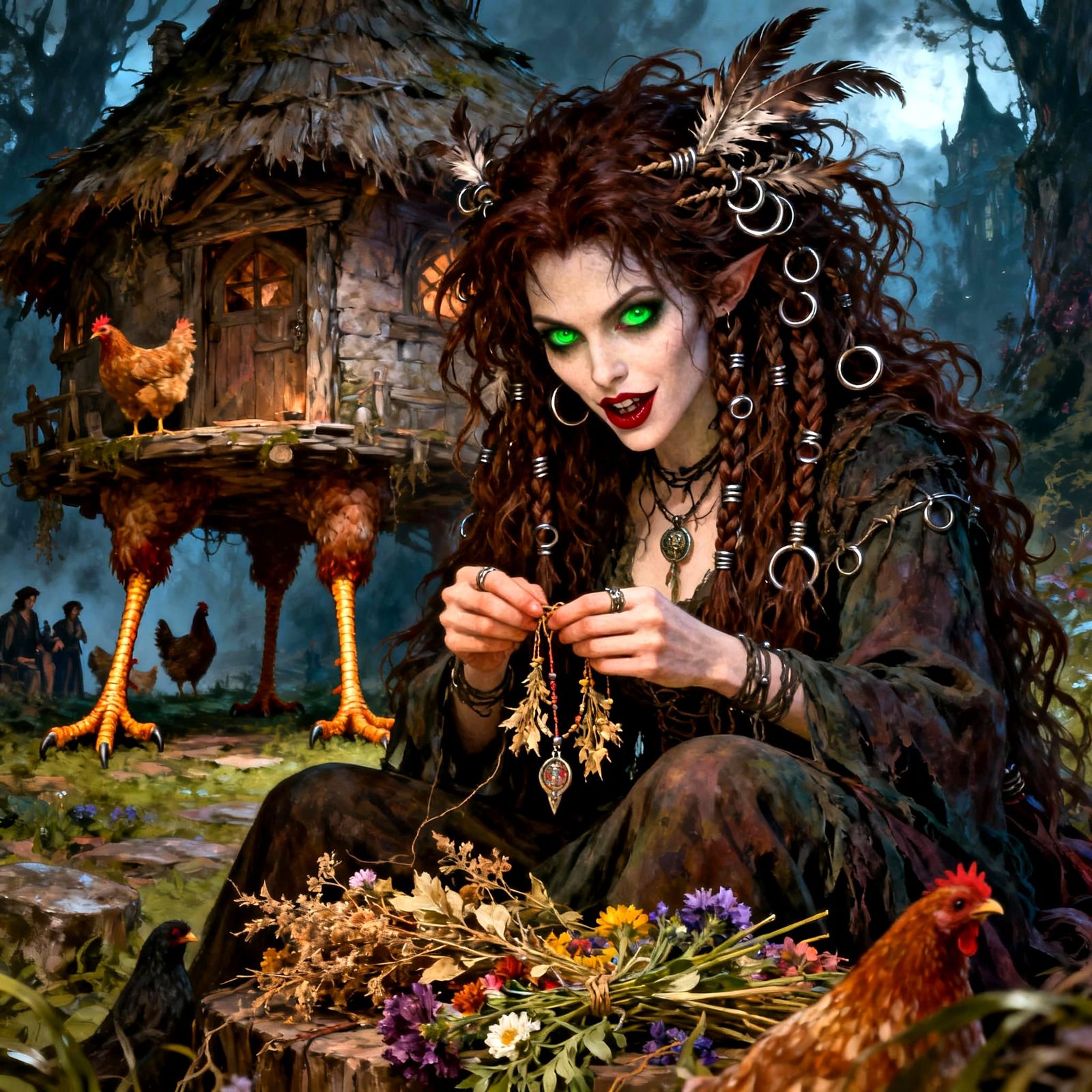 Vampire Witch by Chicken Leg Hut