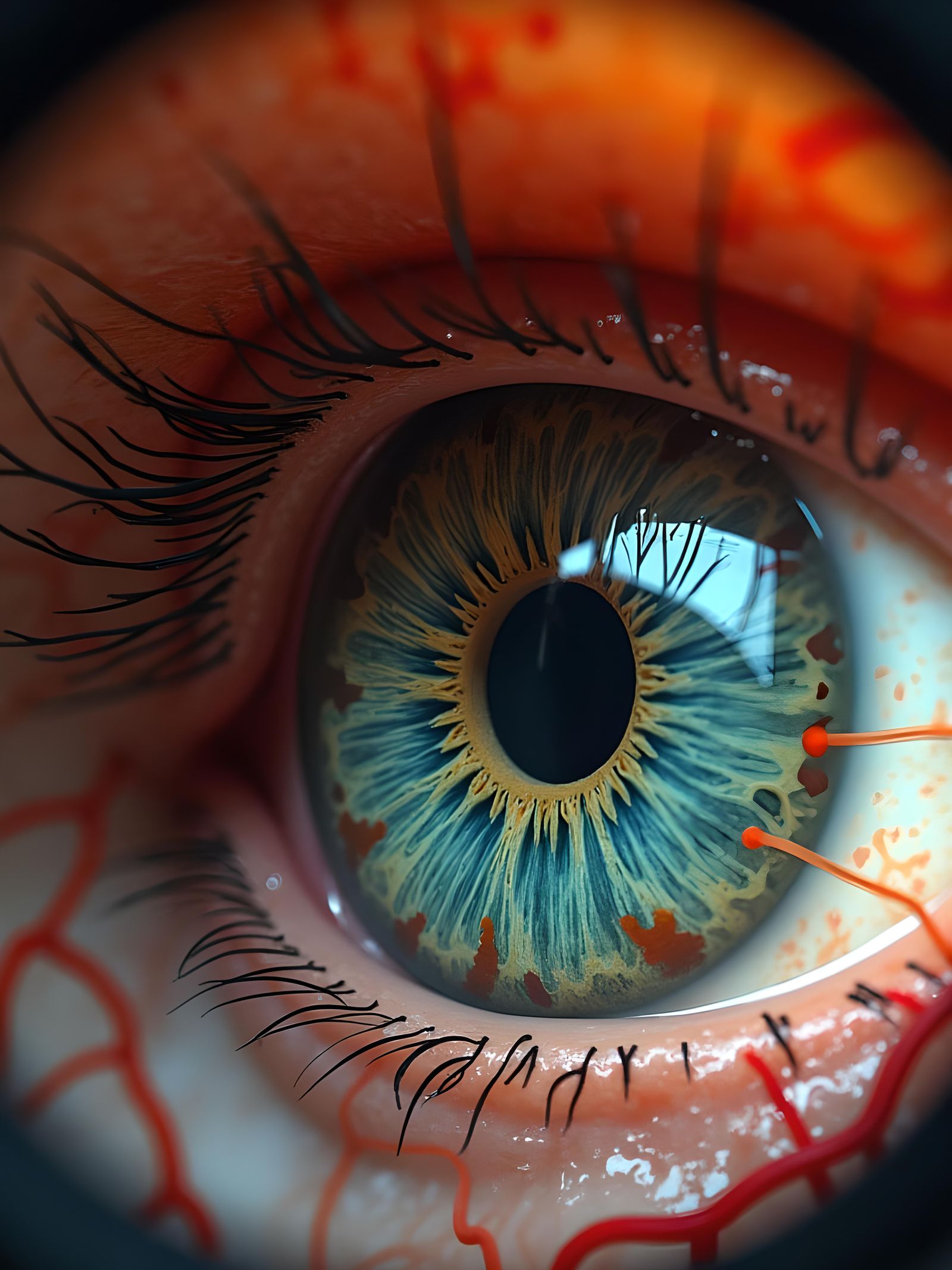 Steampunk Engine Inside Human Skull