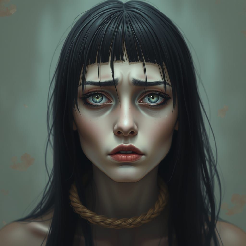 Sorrowful Ephemeral Beauty in Dark Surrealism