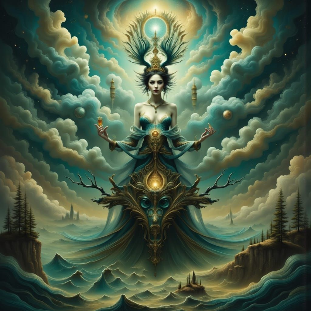 Mystic Land of Ethereal Magic and Surreal Pop