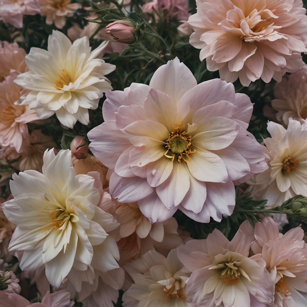 Hyperrealistic Flower in Cinematic Still