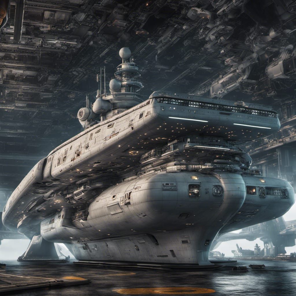 Hyperrealistic USS Enterprise with Intricate Details