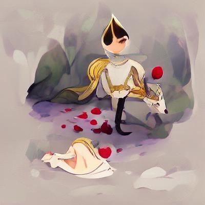 Image of a Cruel Prince Generated by AI