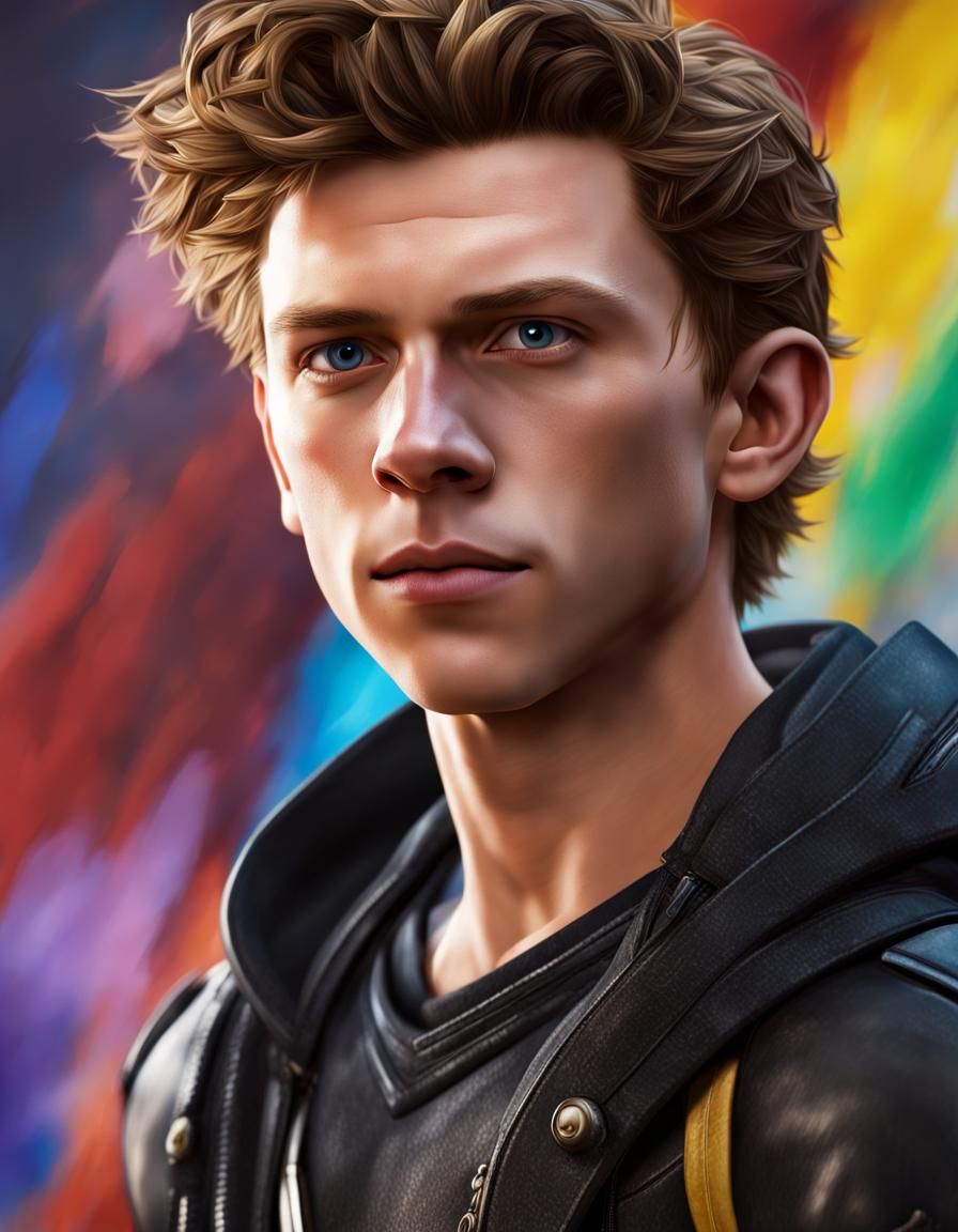 Tom Holland as Roxas in Kingdom Hearts Movie