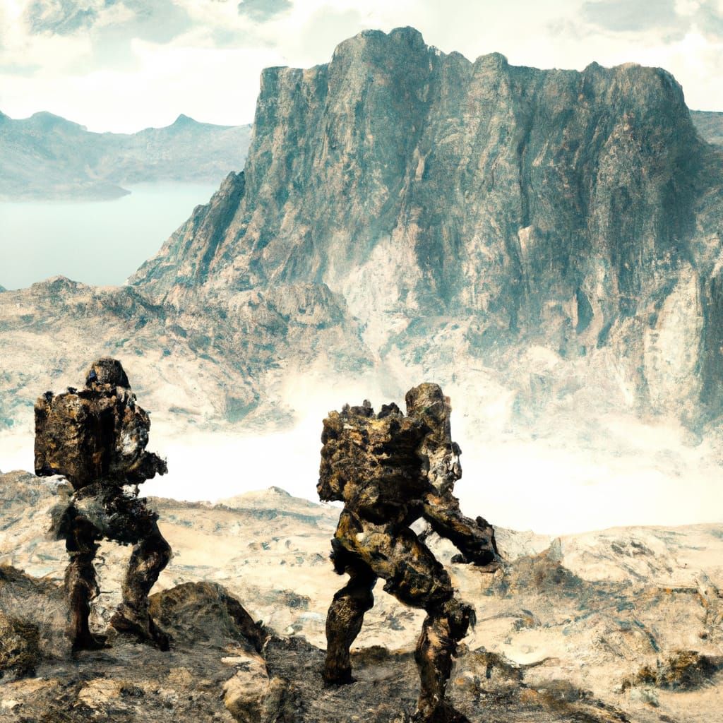 Historical Figures Meet Modern Warfare Armor