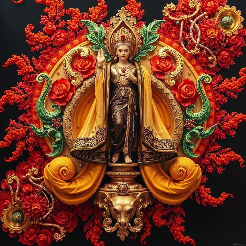 Hyperrealistic Masterpiece of Vivid Colors