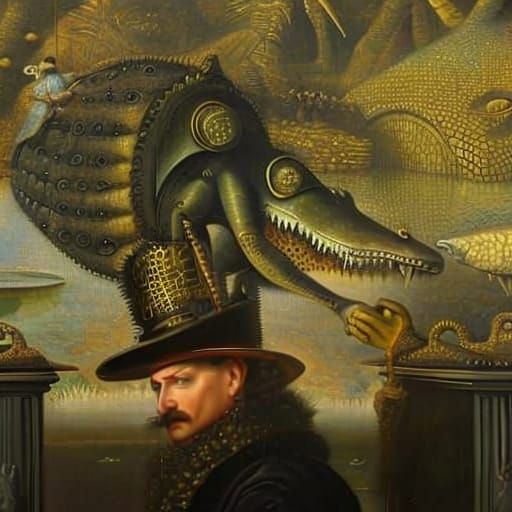 Dreams of a crocodile man