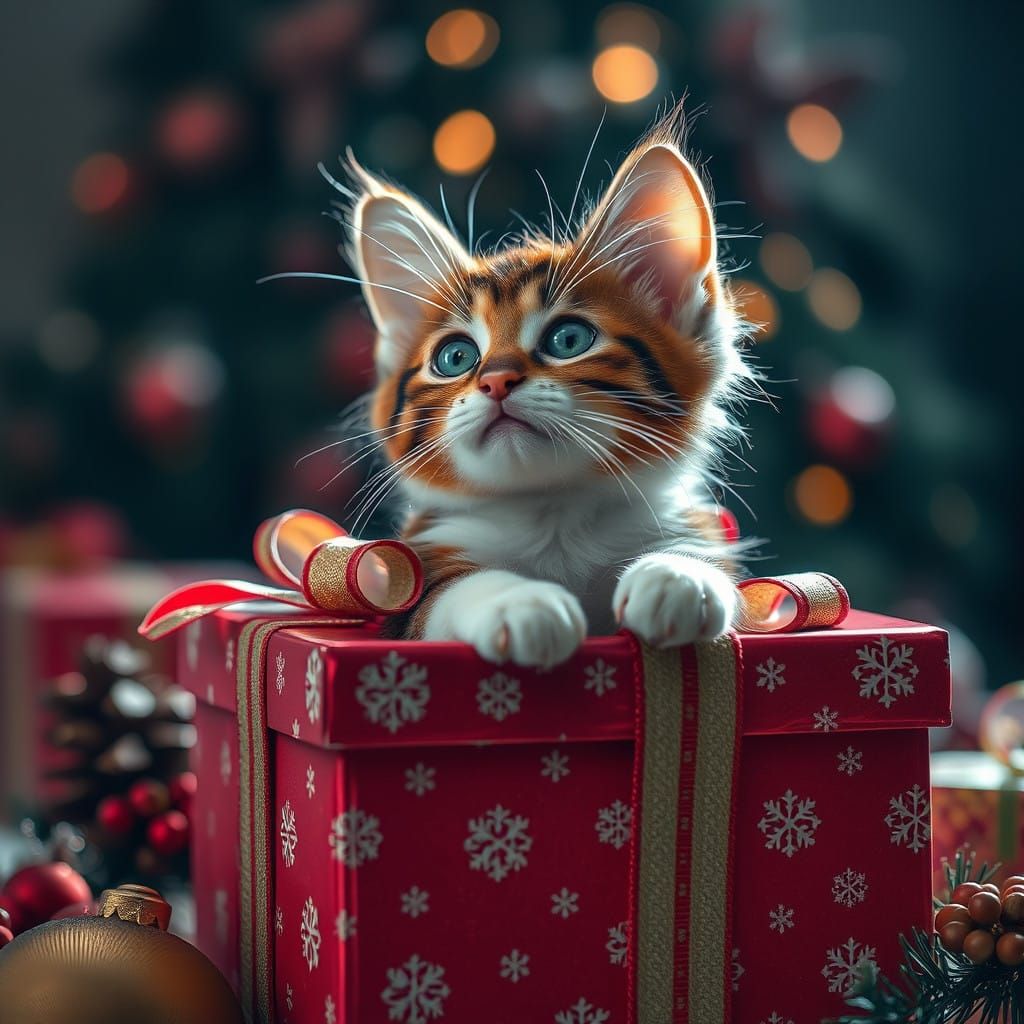Calico Christmas Surprise