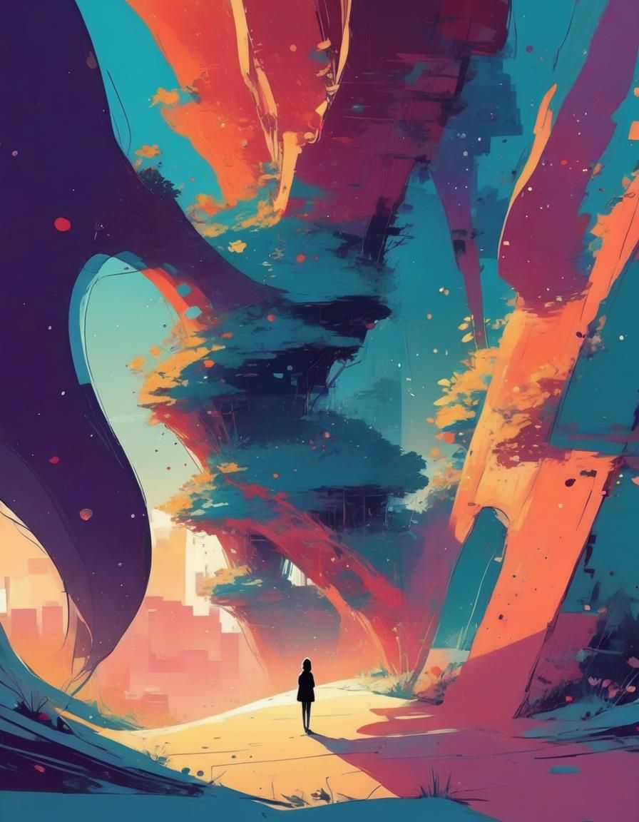 Lonely Lifetime: A Colorful Web Comic