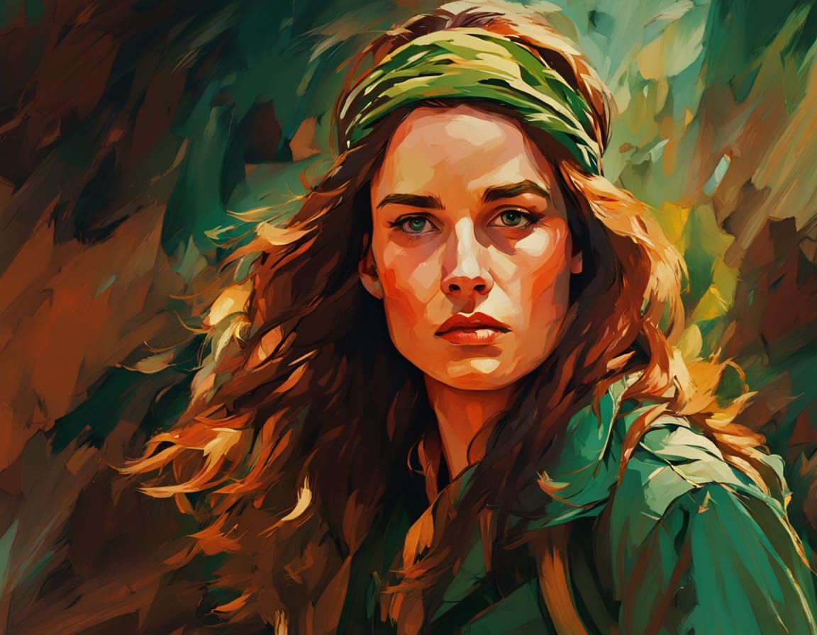 Savage Marvel Rogue in Hyper-Realistic Film Still