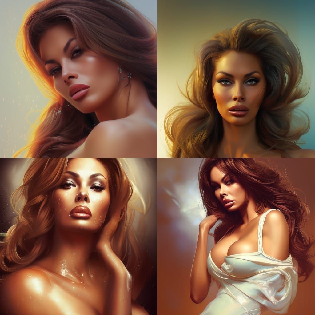 Sofia loren Jenna Jameson blowing kiss