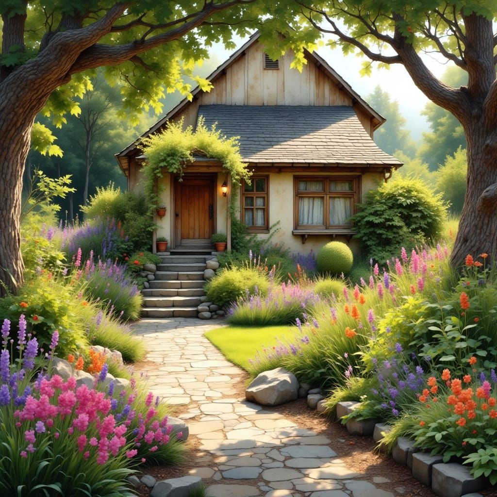 Beautiful garden