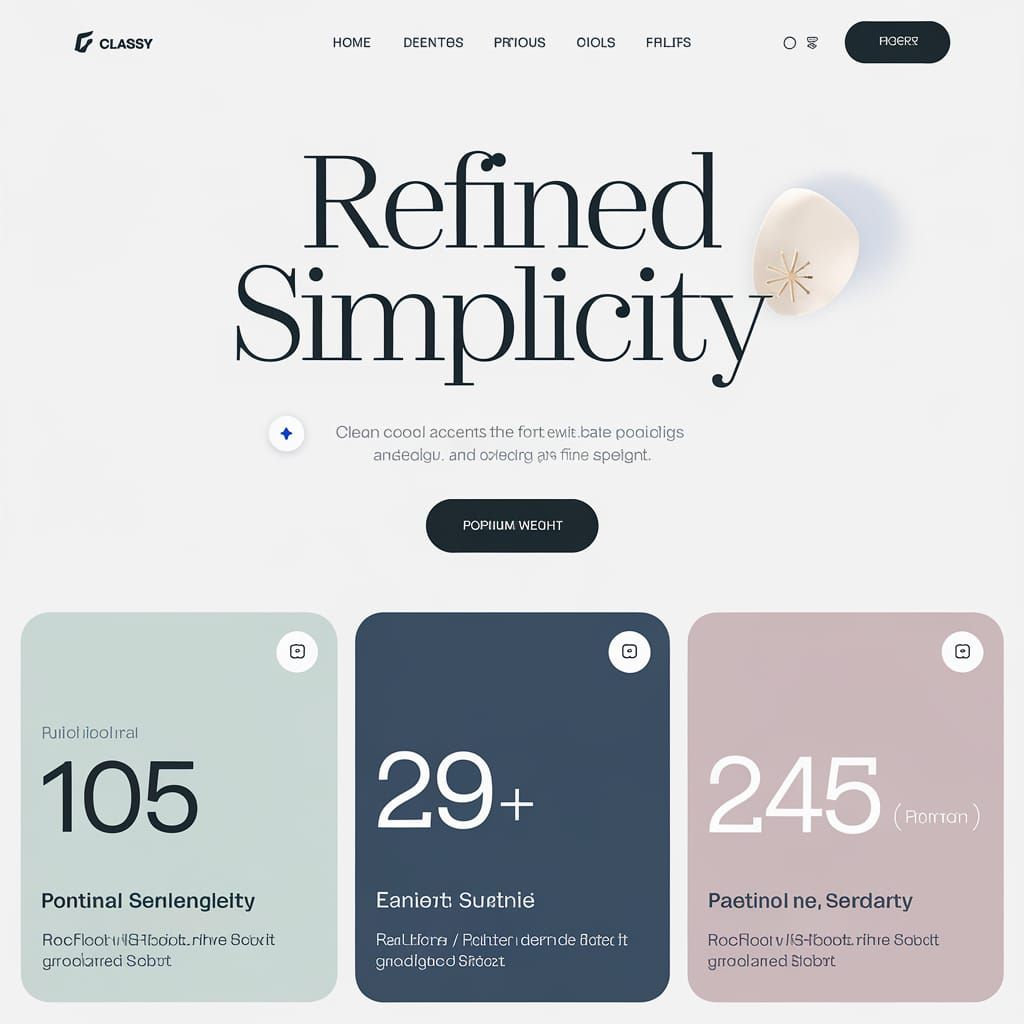 Elegant UI Design for Library Management Portal