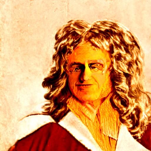 Sir Isaac Newton Portrait