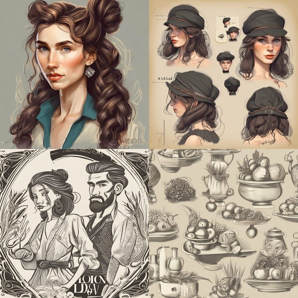 Dreamlike Illustrations in a Whimsical Art Style