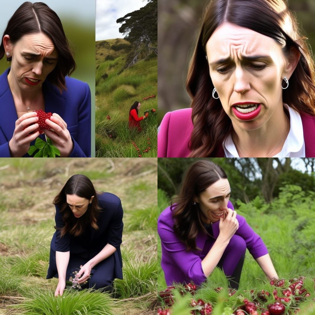 Jacinda Ardern's Sad Gooseberry Picking Moment