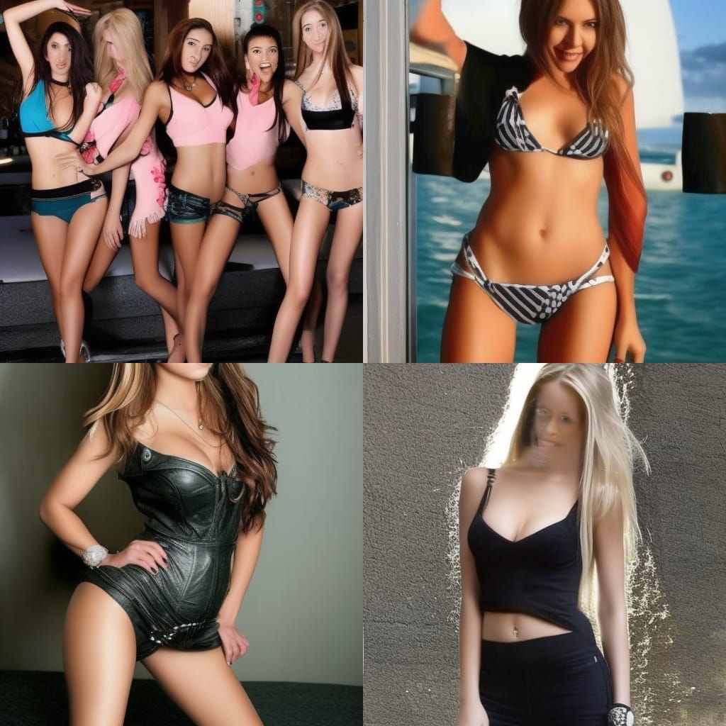 Attractive Women Generated by AI