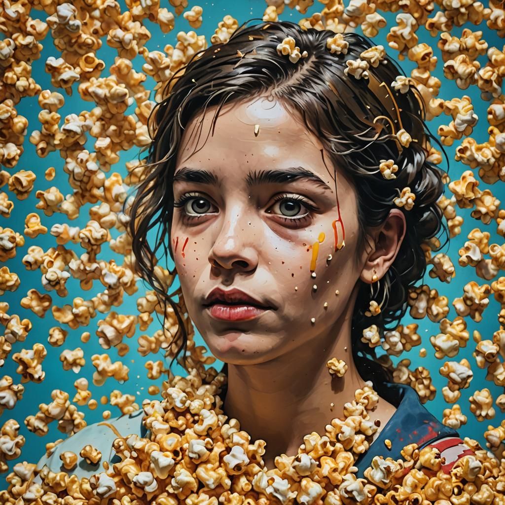 Bookish Mind in Banksy Gauguin Splash Art Style