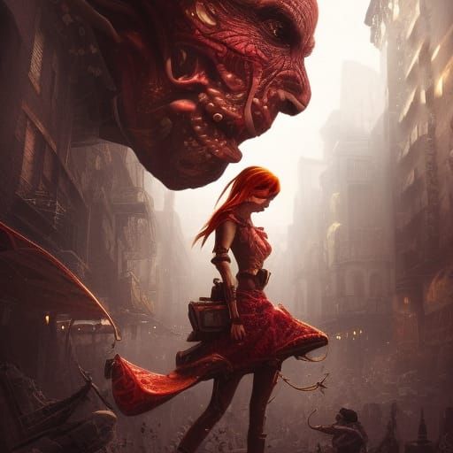 Walking demons away