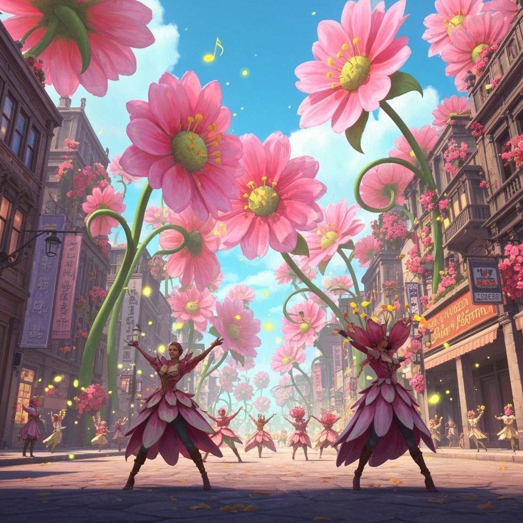 Great Bloom Festival: City Adorned with Singing Flowers