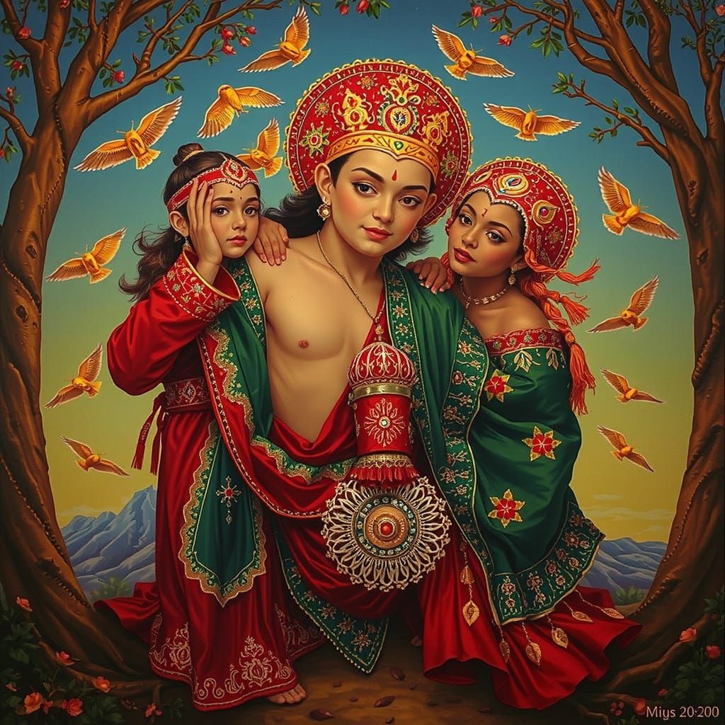 AI Generates Abstract Concepts of Perfection and Beauty