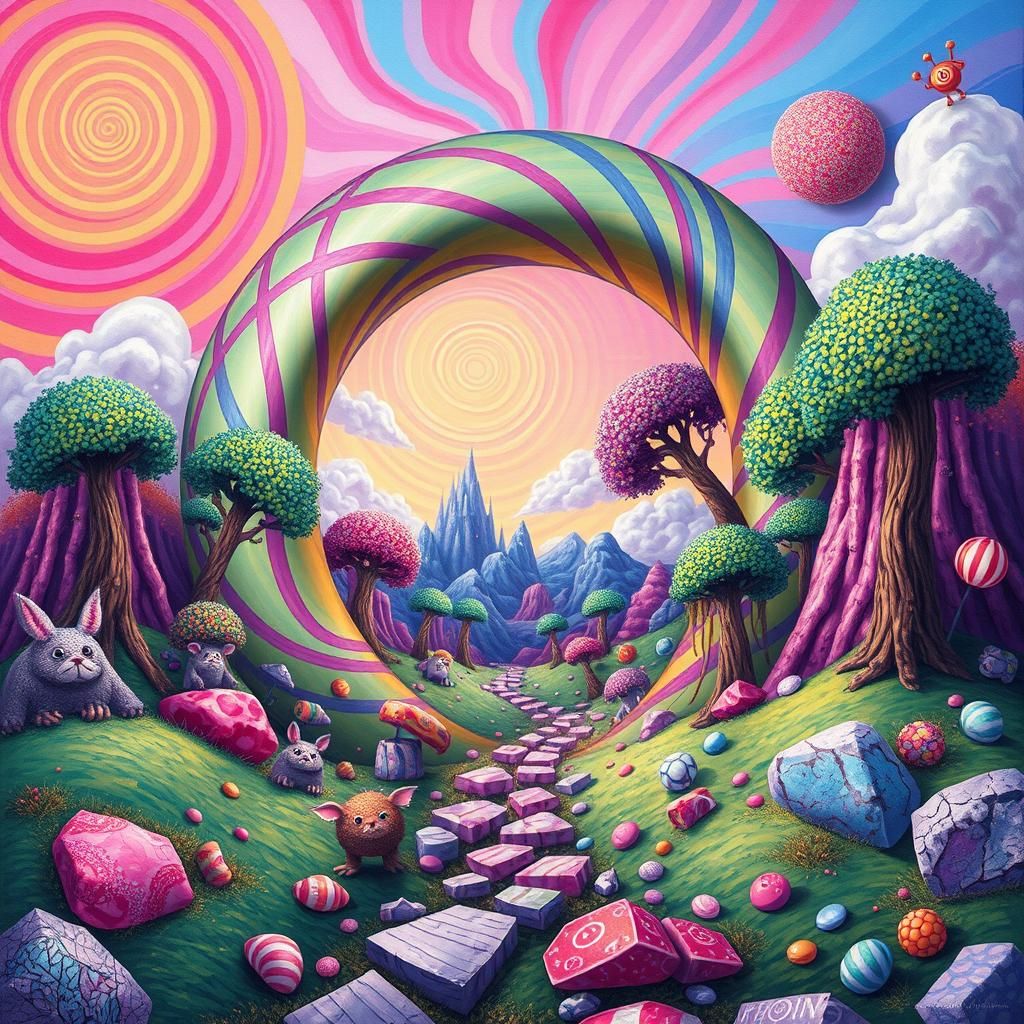 A Swirling Portal to the Land of Chaos