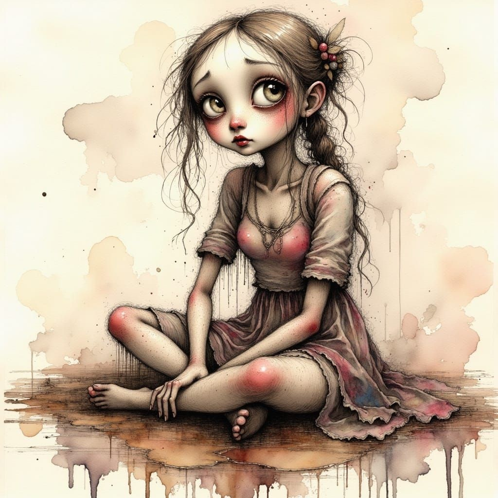 Tattered Heart in Muddy Waters