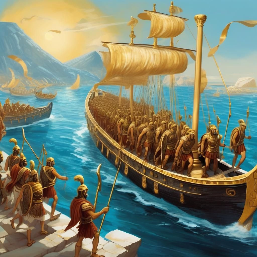 The Argonauts' Voyage for the Golden Fleece