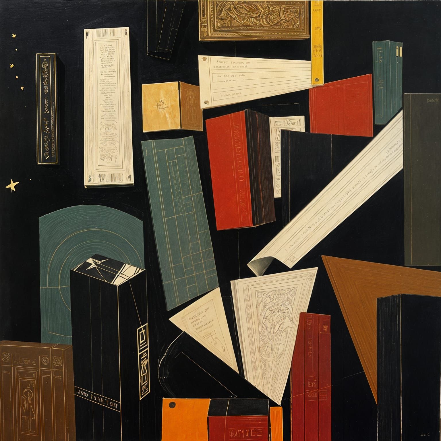 Fragmented Forms in a Dark Avant-Garde Aesthetic