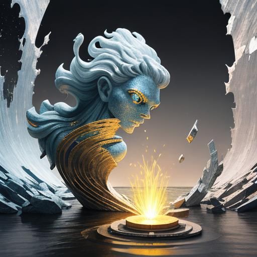 Abstract Twisting Shapes in Photorealistic 3D