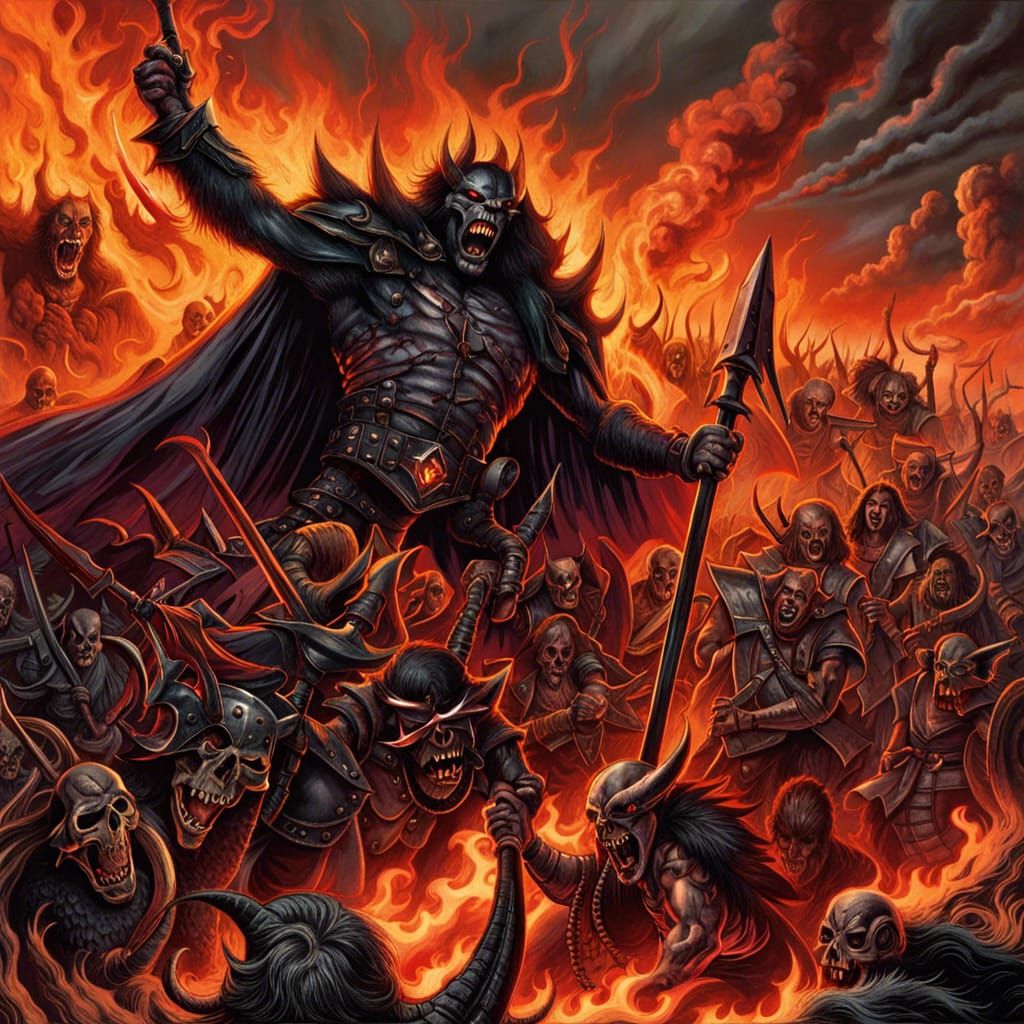 Highway to Hell: Heavy Metal Illustration