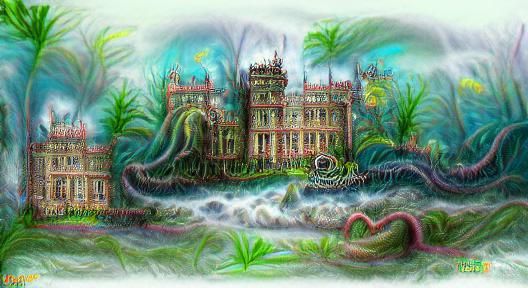 Eerie Victorian Magic School for Sea Creatures