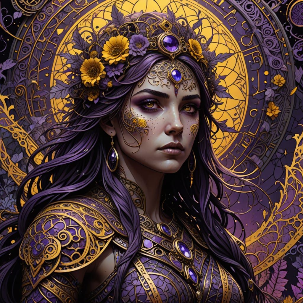 Dark Fantasy Zentangle Apocalypse Masterpiece