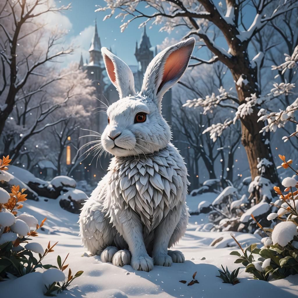 snow rabbit