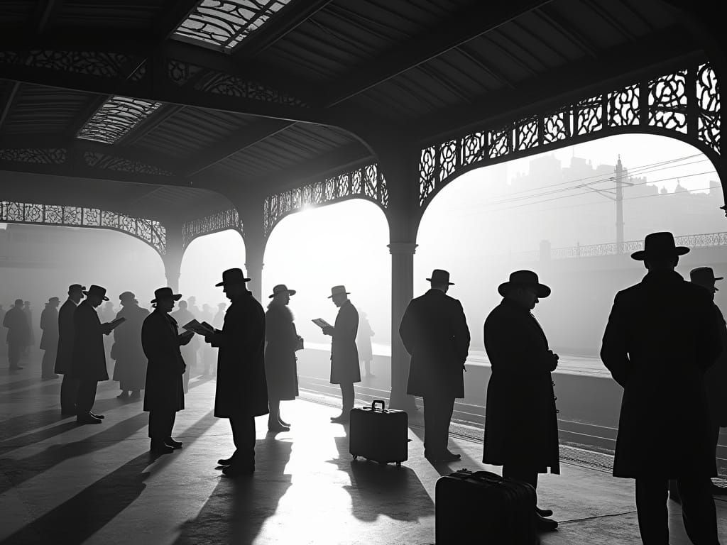 Early morning commute