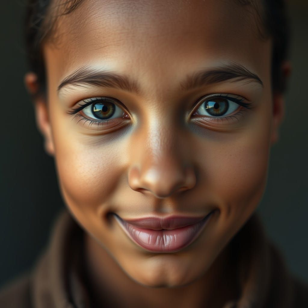 Stunning Portrait of Unity and Compassion