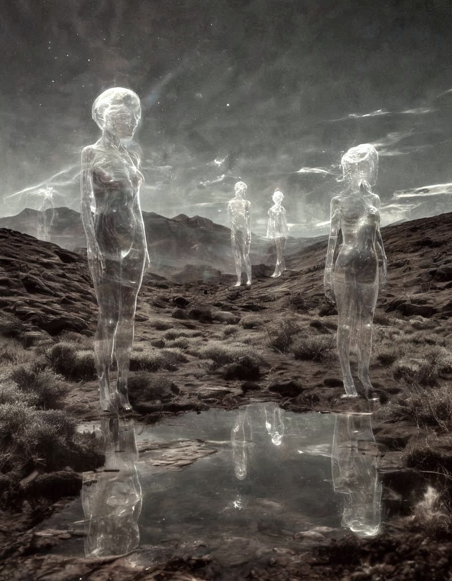 Transparent Stroboscopic Repetitions in Alien Landscape