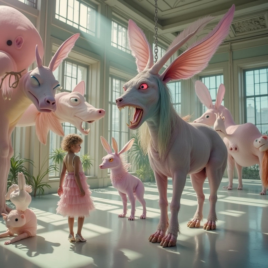 Dreamlike Surrealism in Avant-Garde Laboratory