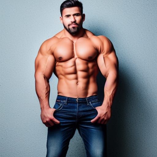 Handsome Muscled Man: Professional Photography