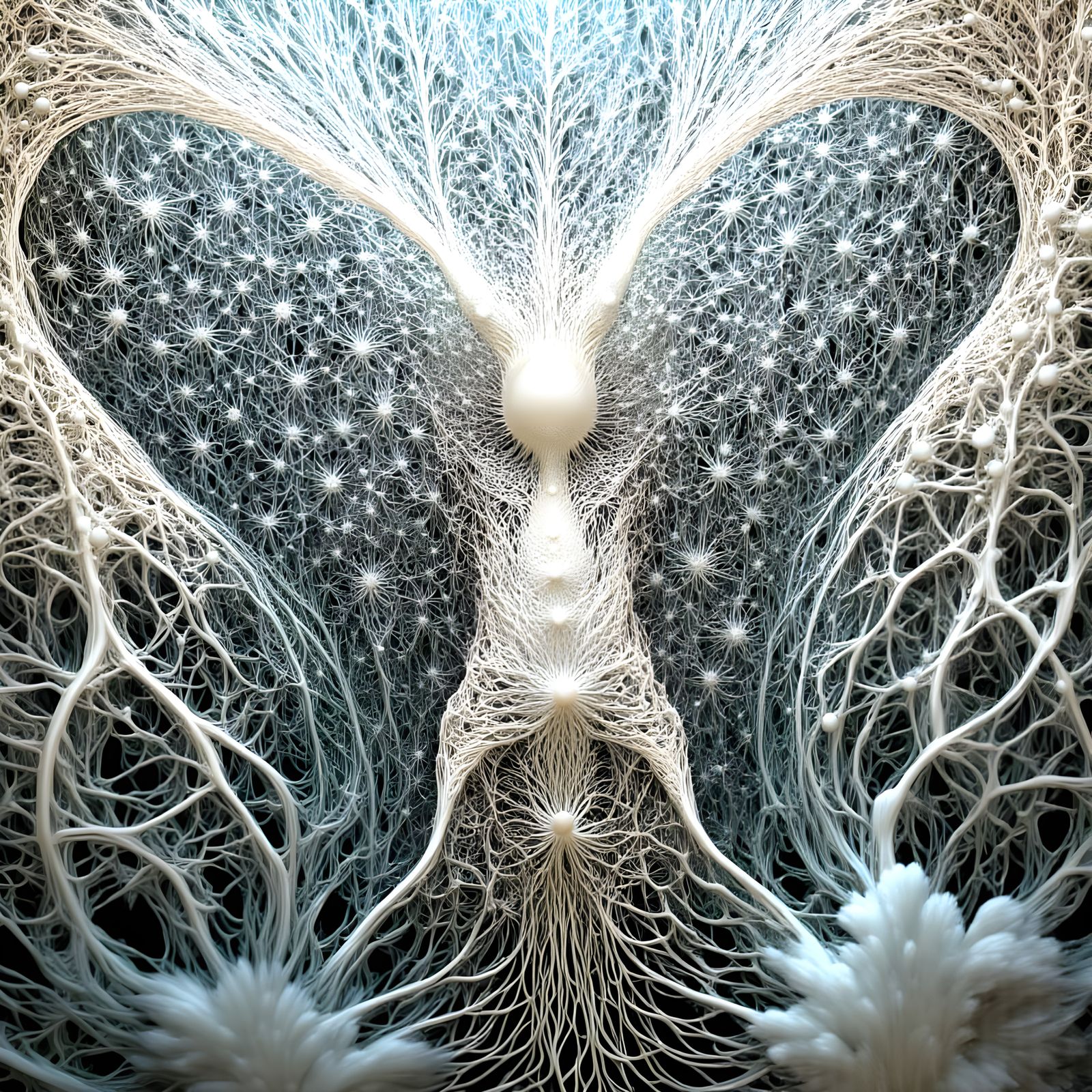 Opalescent Sea Banshee of Fractal Foam