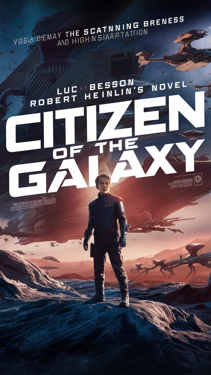 Citizen of the Galaxy: Epic Sci-Fi Movie Poster